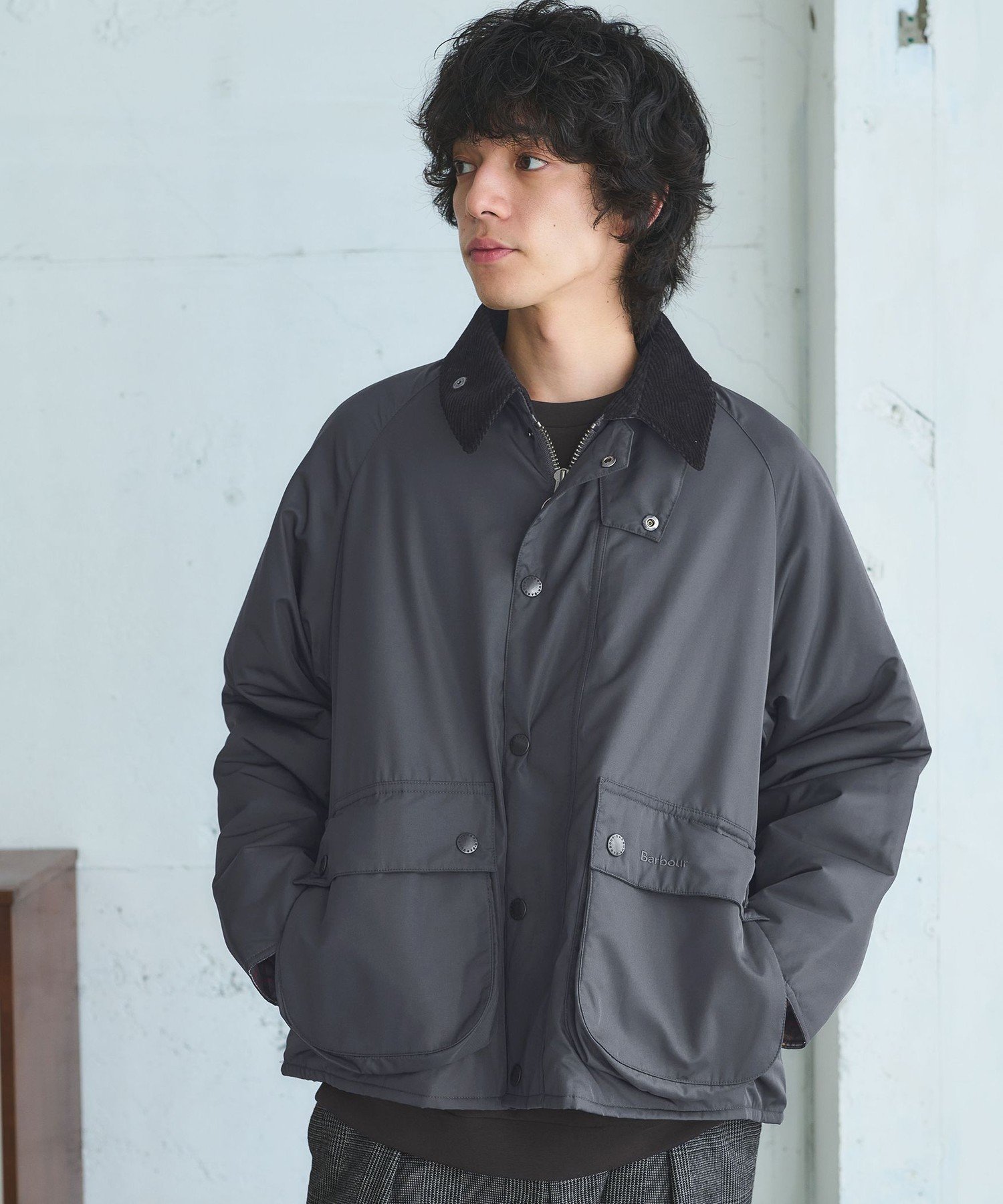 バブアートランスポート 【GLR別注】ノンワックス タグ付き UNITED ARROWS green label relaxing 【別注】＜Barbour＞GLR トランス