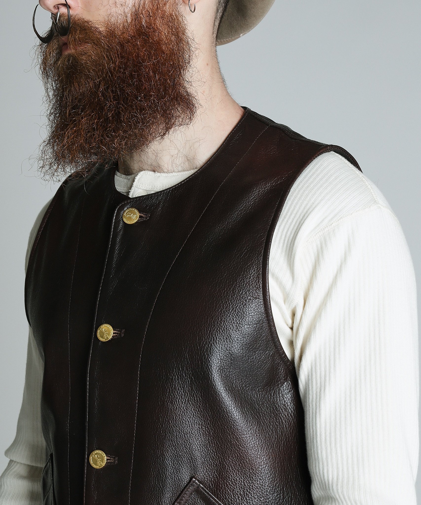 Schott｜BUFFALOW LEATHER VEST/バッファロー レザーベスト | Rakuten