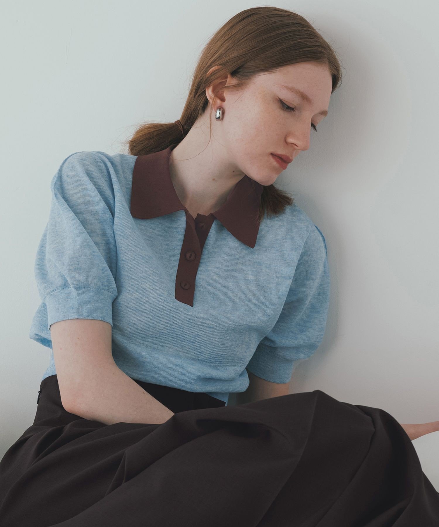 ADAM ET ROPE'｜ラミーニットポロシャツ | Rakuten Fashion(楽天