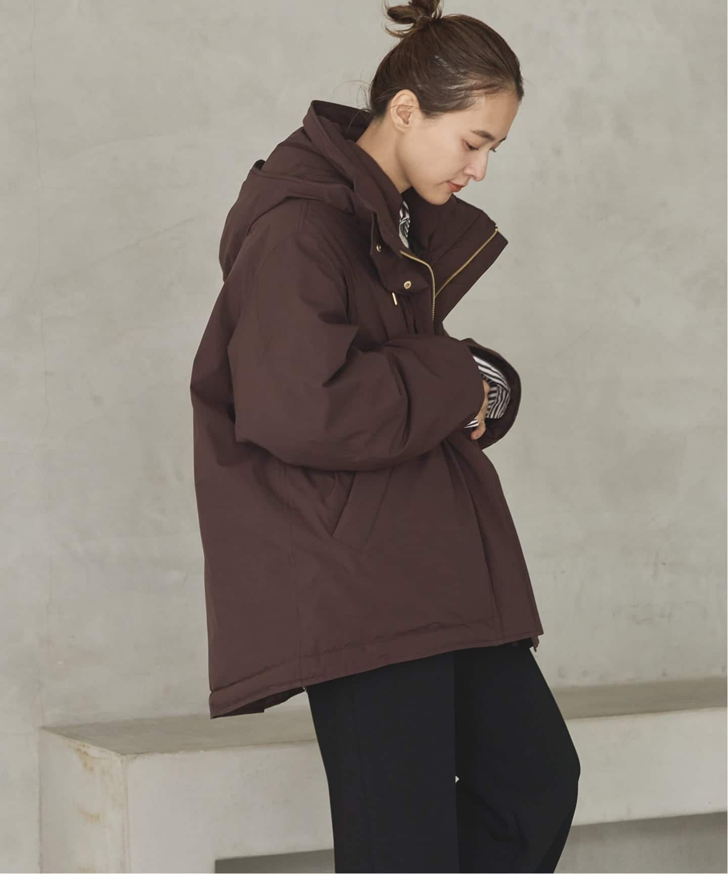 Spick & Span｜《追加》2WAY撥水ダウンハーフコート | Rakuten Fashion