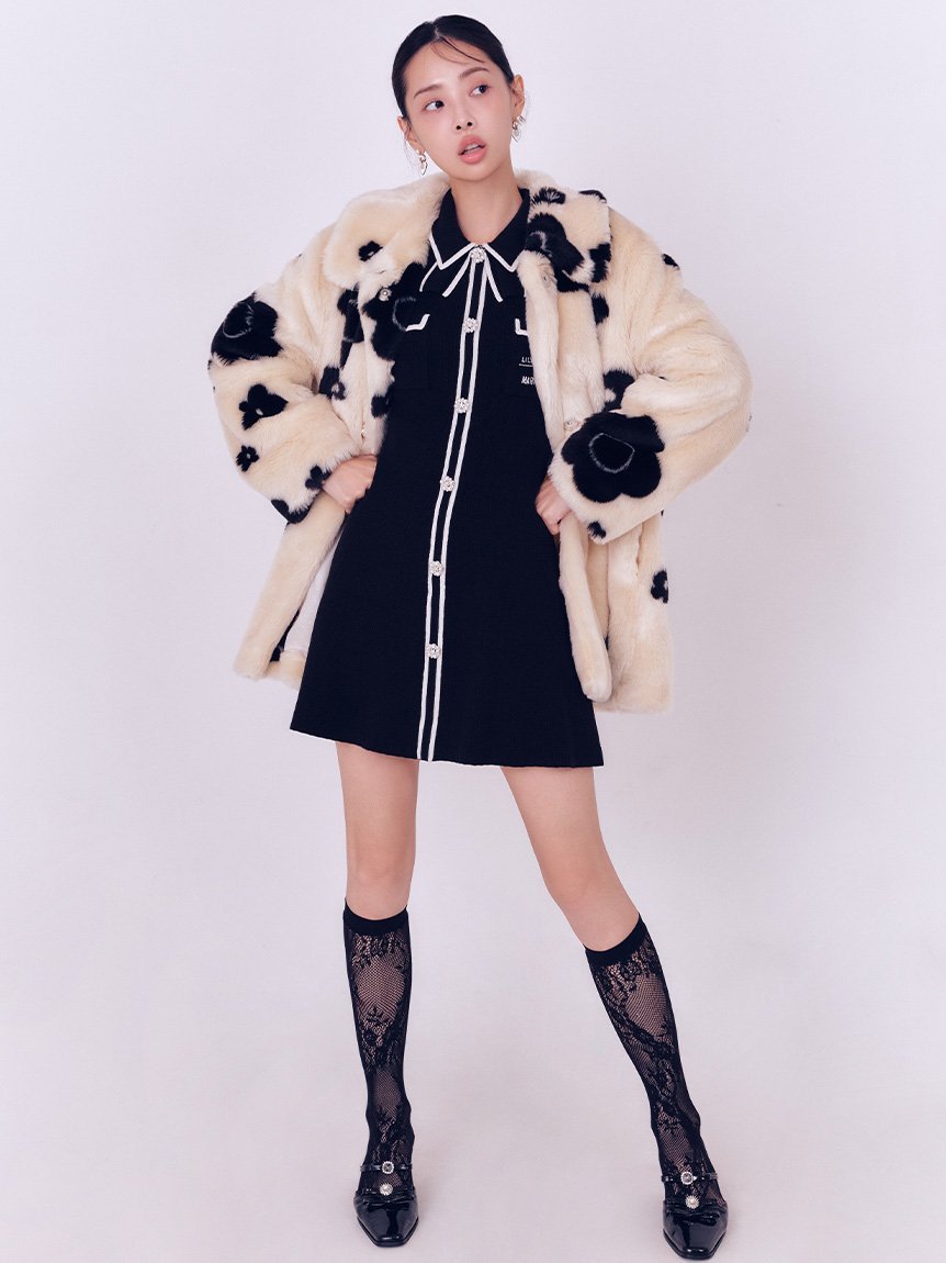 LILY BROWN｜【限定カラー】【LILY BROWN×MARY QUANT】ビジュー釦