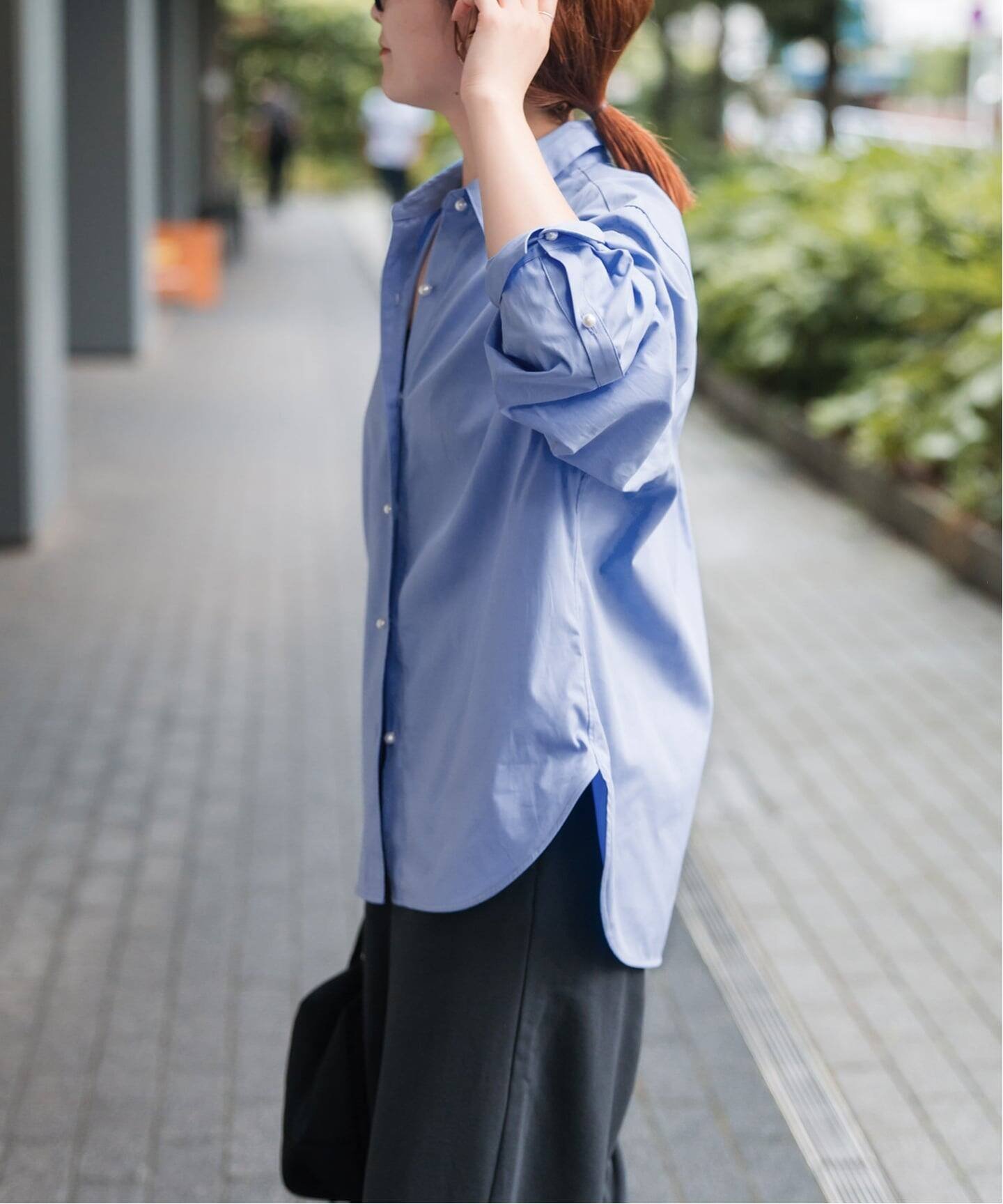 Spick & Span｜《追加》パールボタンシャツ | Rakuten Fashion(楽天