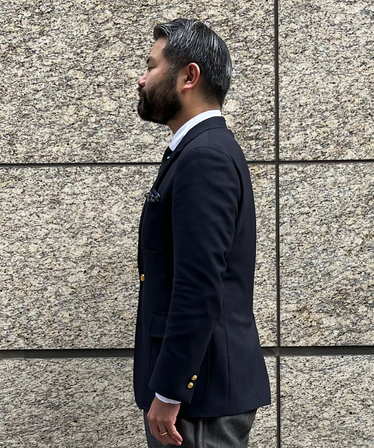 SHIPS｜Southwick: CAMBRIDGE ウール ネイビー ブレザー | Rakuten