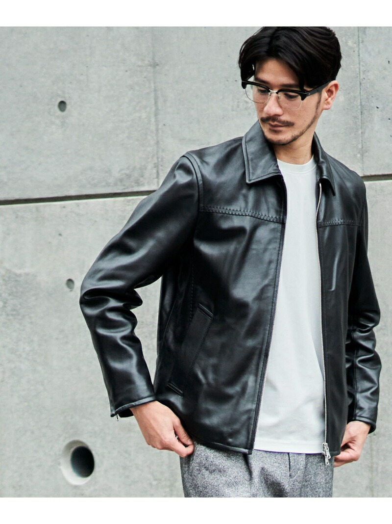 楽天市場】【SALE／30%OFF】TETE HOMME (M)ラムレザーシングル