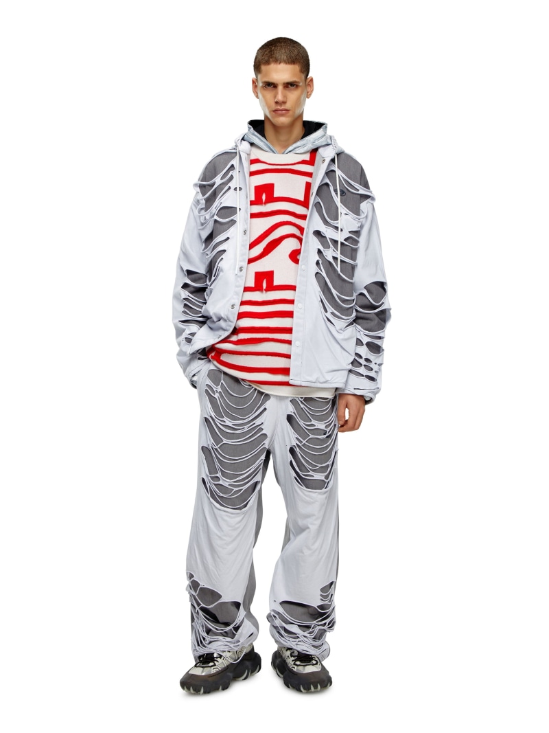 楽天市場】DIESEL メンズ シャツ デニム D-DEWNY-HOOD-S ディーゼル