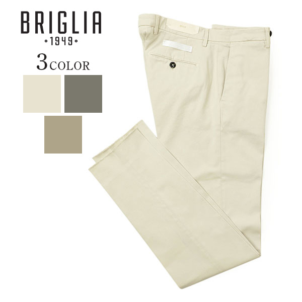 楽天市場】BRIGLIA 1949 ブリリア 1949 パンツ メンズ スラックス ノー