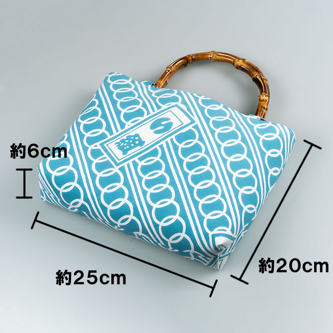 楽天市場】特注 バンブー手提げ袋（横長） 縫製 サイズ：小（約20cm