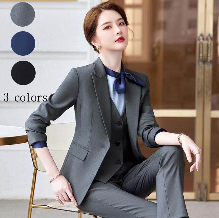 楽天市場】【送料無料】レディーススーツ 4点 フォーマルスーツ