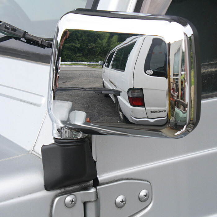 楽天市場】ジムニー JA11等 純正交換 メッキ タイプ ドア ミラー 左右