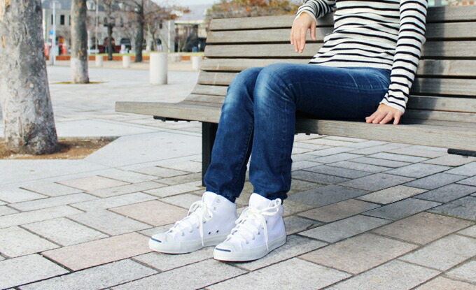 楽天市場】コンバース CONVERSE ジャックパーセル ハイカット