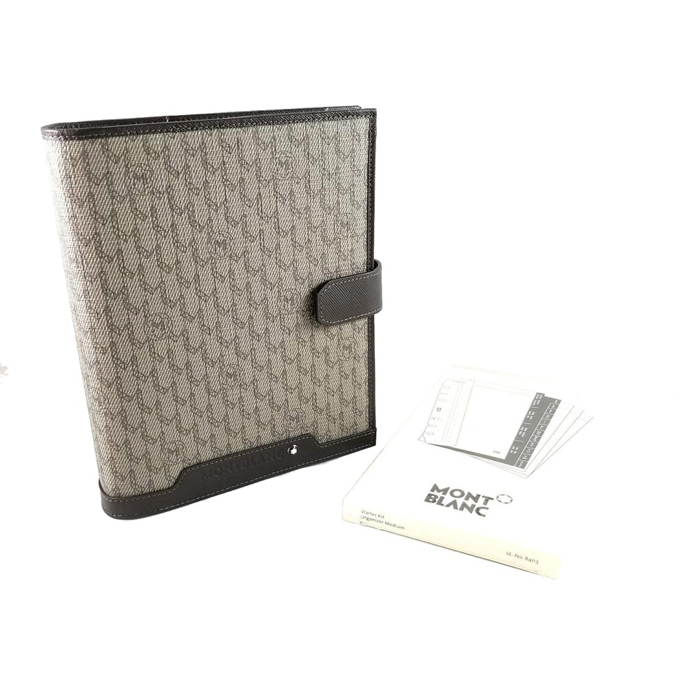 楽天市場】モンブラン MONTBLANC 手帳 ポケットオーガナイザー