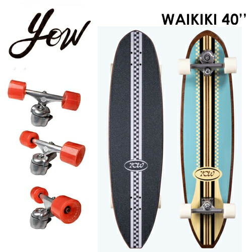 楽天市場】yow スケートボード waikikiの通販