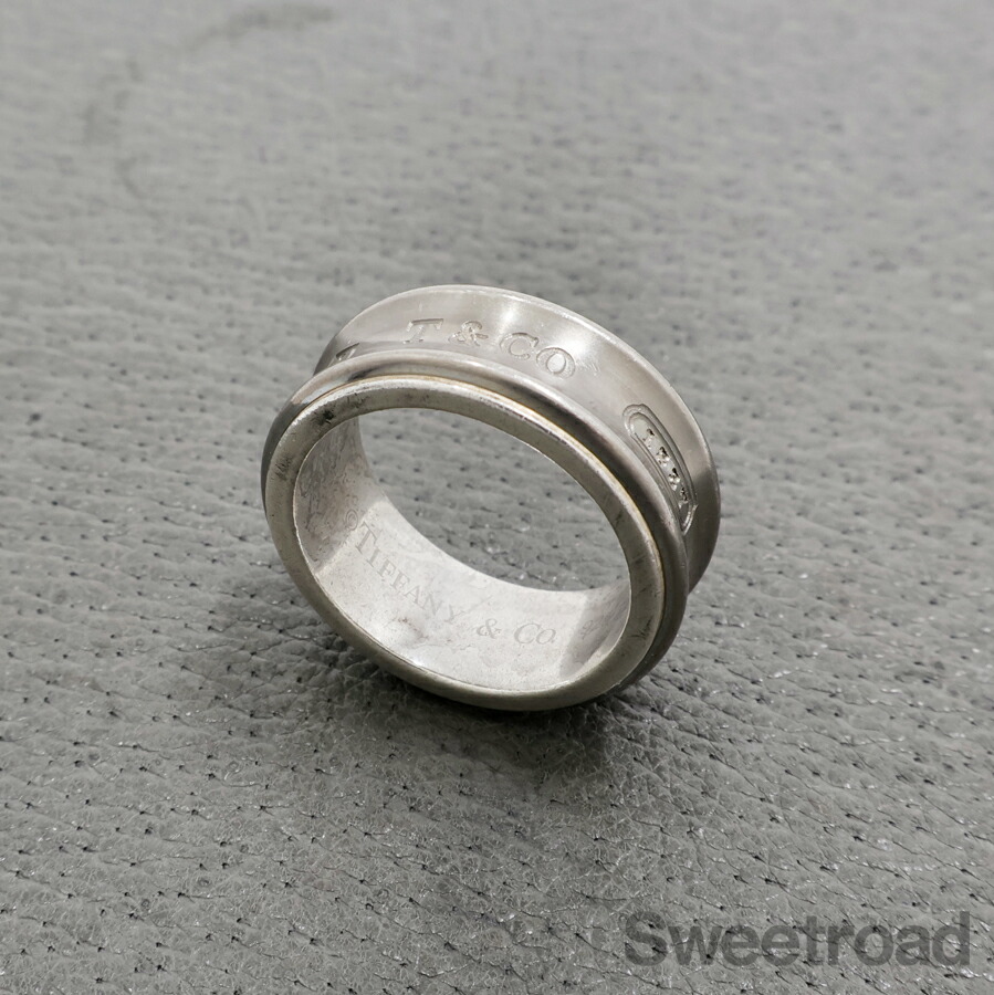 楽天市場】ティファニー 1837 ナローリング ワイド 13号 チタン