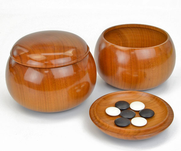 楽天市場】碁石 日向特製蛤碁石 25号 月印 (厚み7.0mm) ※木製桜碁笥