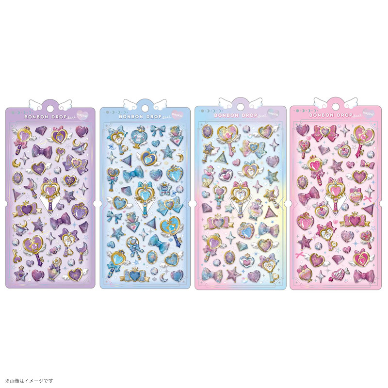 楽天市場】Q-LIA ボンボンドロップシール マジカル レインボー ピンク