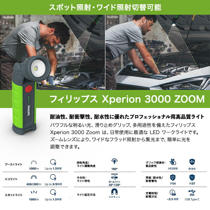 楽天市場】フィリップス Xperion 3000 zoom エクスペリオン3000ズーム