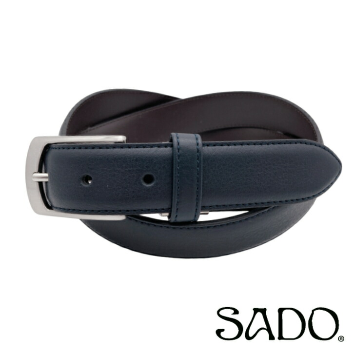 楽天市場】ベルト メンズ SADO 本革 日本製【永く愛せる一本】飯田工房