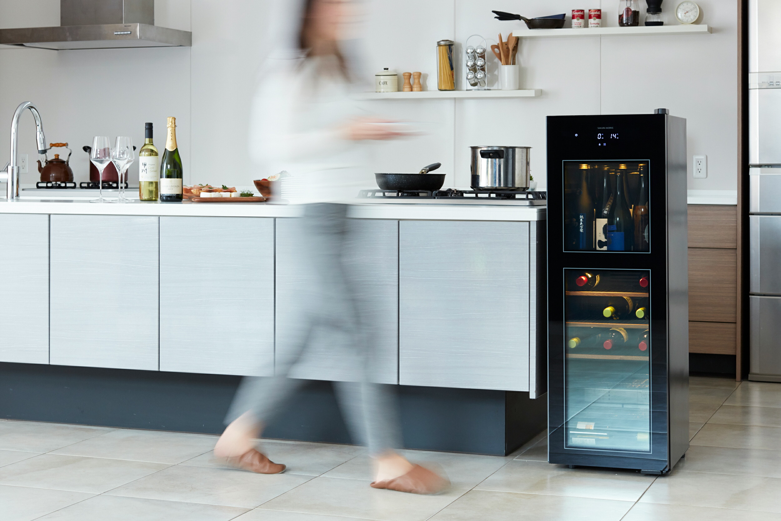 楽天市場】【さくら製作所公式】 ワインセラー 日本酒セラー 「SA38