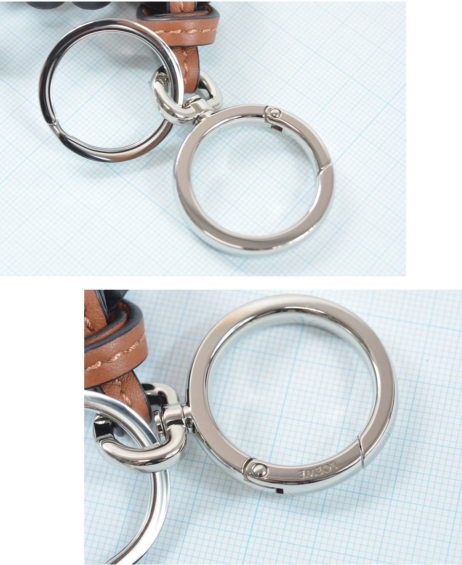 楽天市場】【未使用品】ロエベ アナグラム チャーム キーホルダー