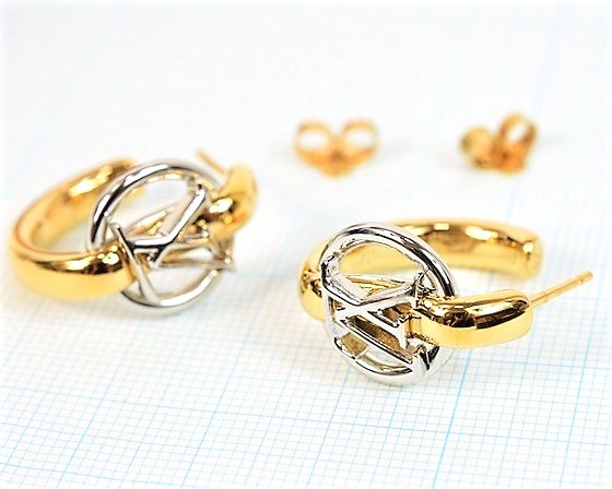 楽天市場】【新品同様】ルイヴィトン ピアス ブックル ドレイユ マイLV