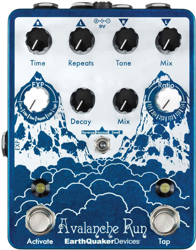 楽天市場】EarthQuaker Devices Avalanche Run ステレオディレイ