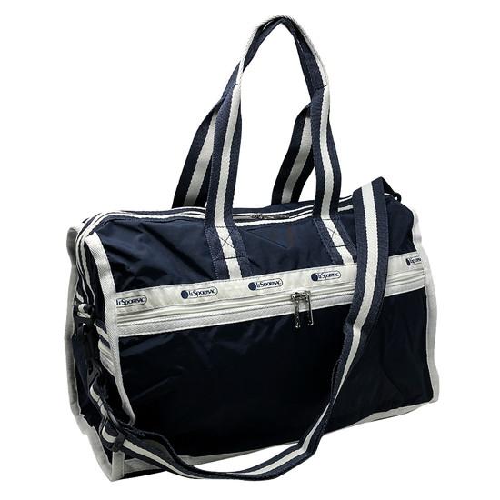 楽天市場】レスポートサック ボストンバッグ ネイビー 1泊～2泊 4318