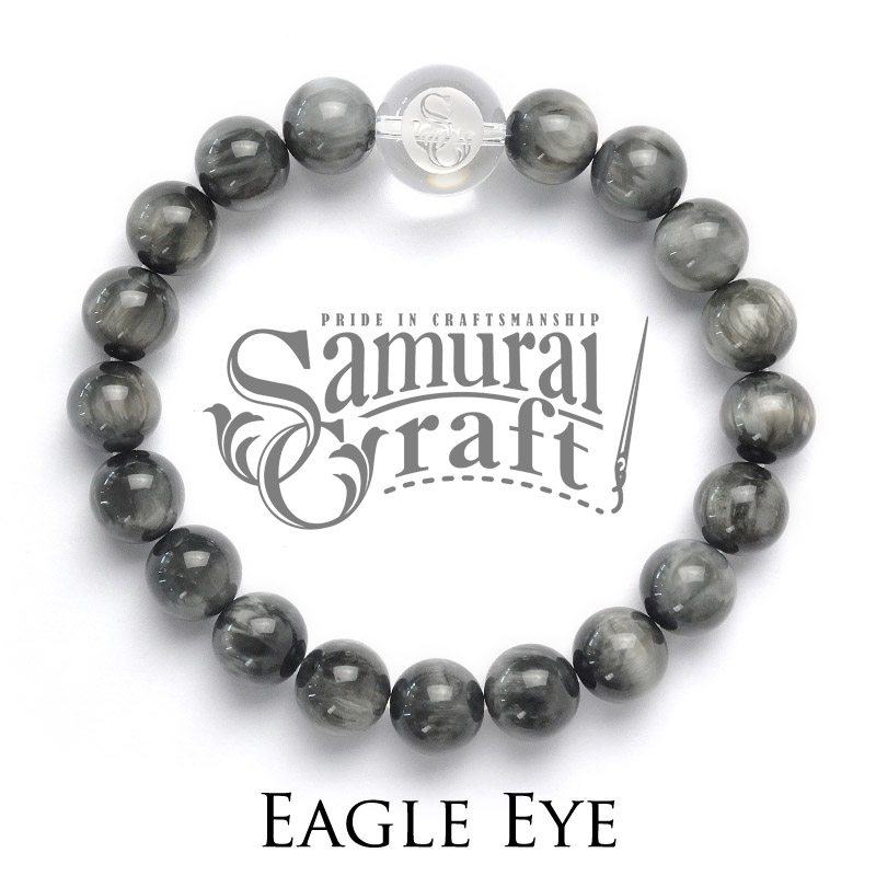 楽天市場】【サムライクラフト】イーグルアイ 数珠ブレスレット 水晶