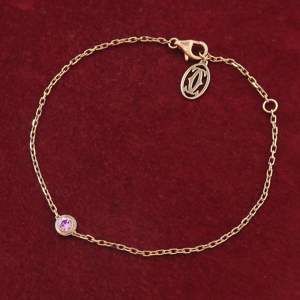 楽天市場】カルティエ ダムール(ディアマンレジェ)ブレスレット/ピンク