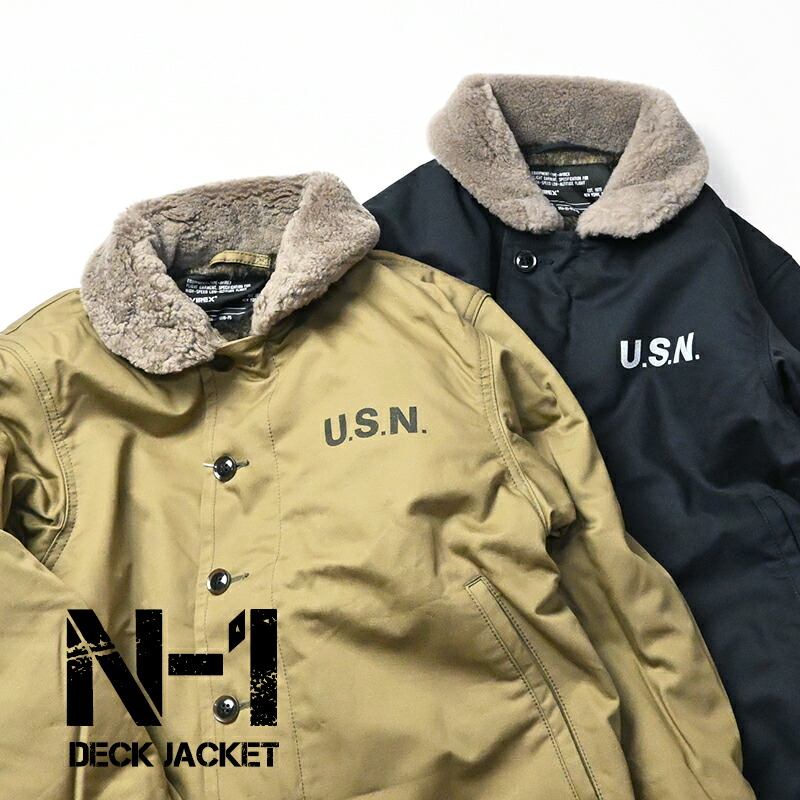 楽天市場】AVIREX アビレックス N-1 デッキジャケット N1 DECK JACKET