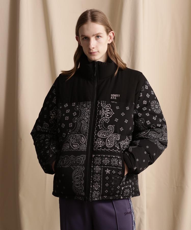 楽天市場】☆SALE |Schott/ショット 公式通販 |2WAY 2TONE DOWN JACKET