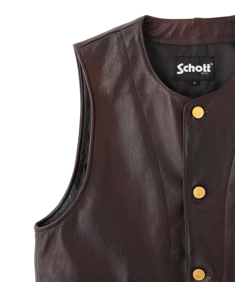 楽天市場】Schott/ショット 公式通販 | BUFFLOW LEATHER VEST