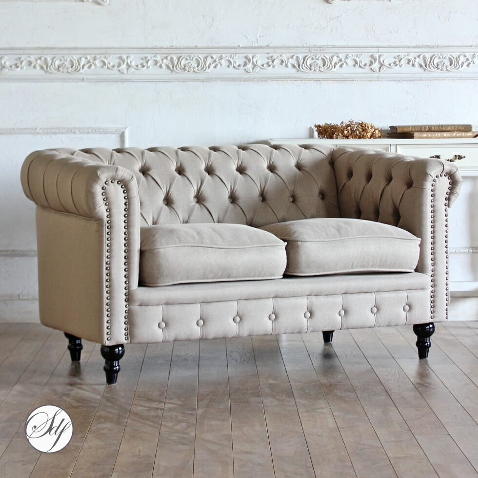 楽天市場】チェスターフィールド ソファ 2人掛け 二人掛け 2人用 二人