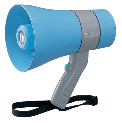 楽天市場】拡声器 ユニペックス 6W 防滴形 小型メガホン 拡声器 TR