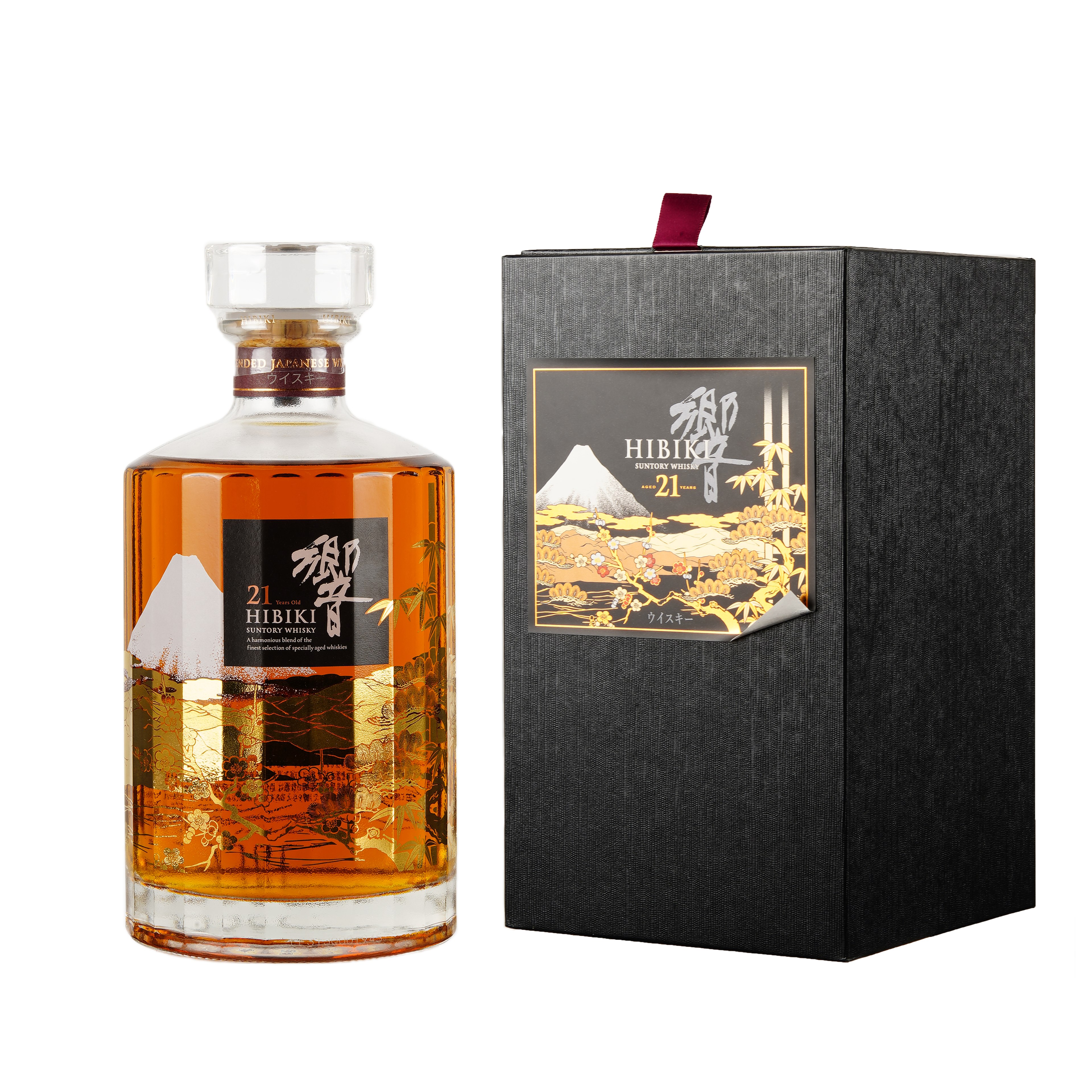 楽天市場】サントリー ウイスキー 響21年 意匠ボトル 花鳥風月の通販