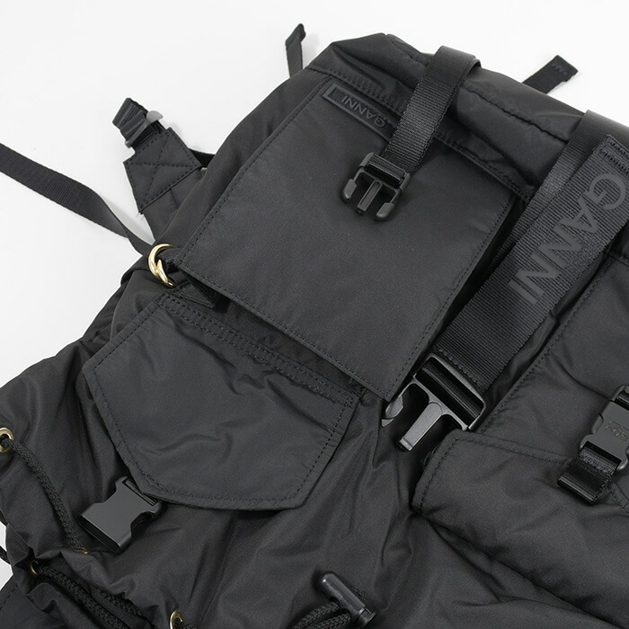 楽天市場】GANNI ガニ— リュック Tech バッグ バックパック A4755