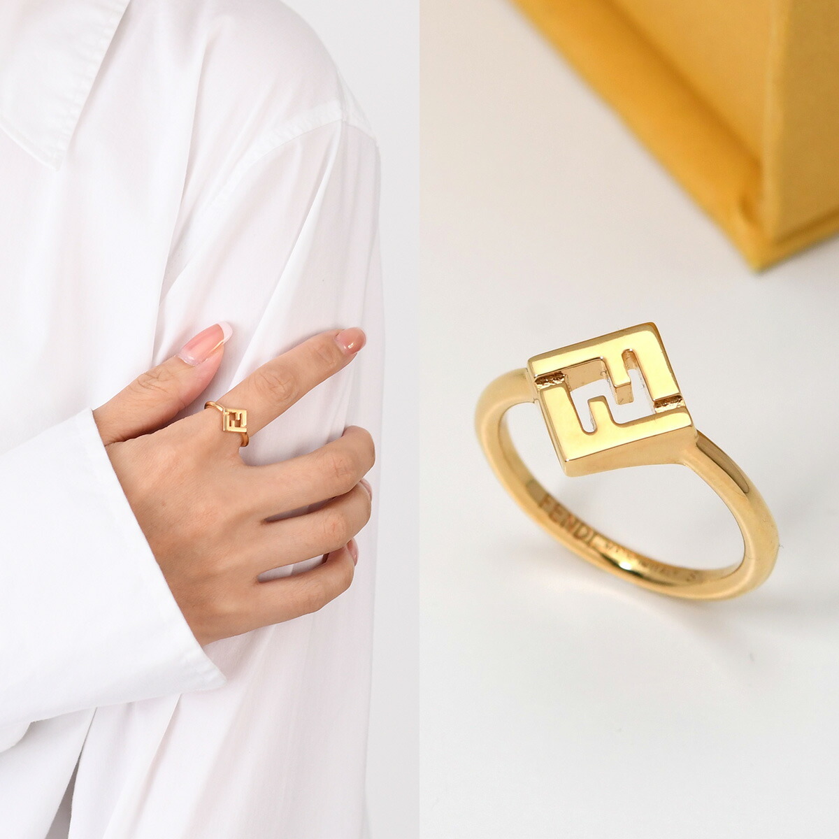 楽天市場】FENDI フェンディ 指輪 アクセサリー Forever フォーエバー