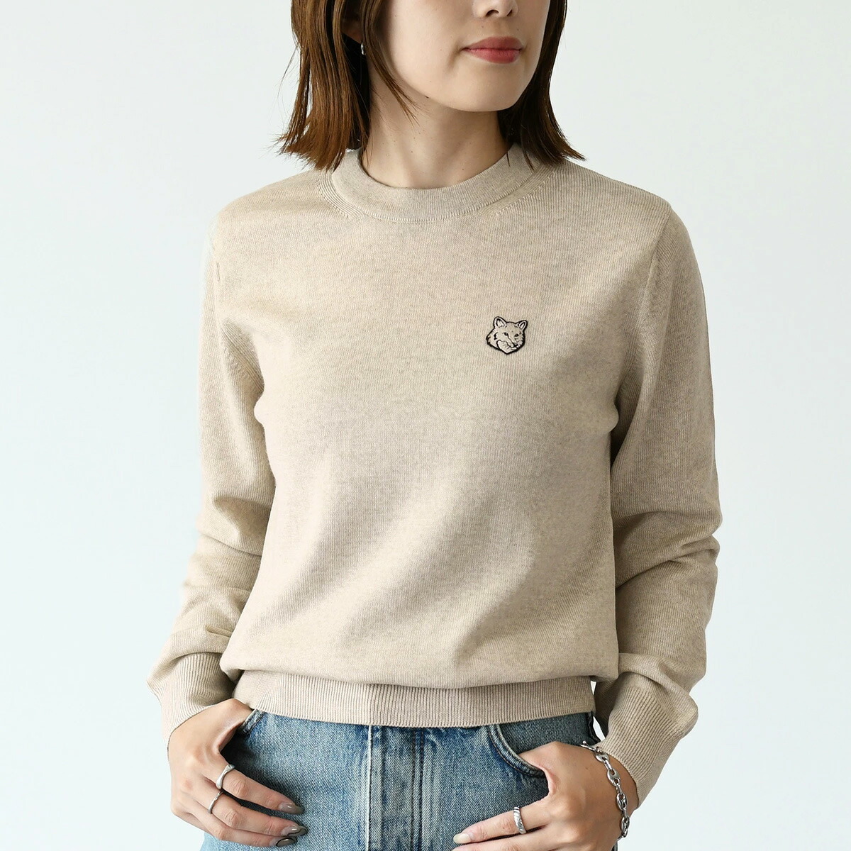 楽天市場】MAISON KITSUNE メゾン キツネ トップス ニット セーター