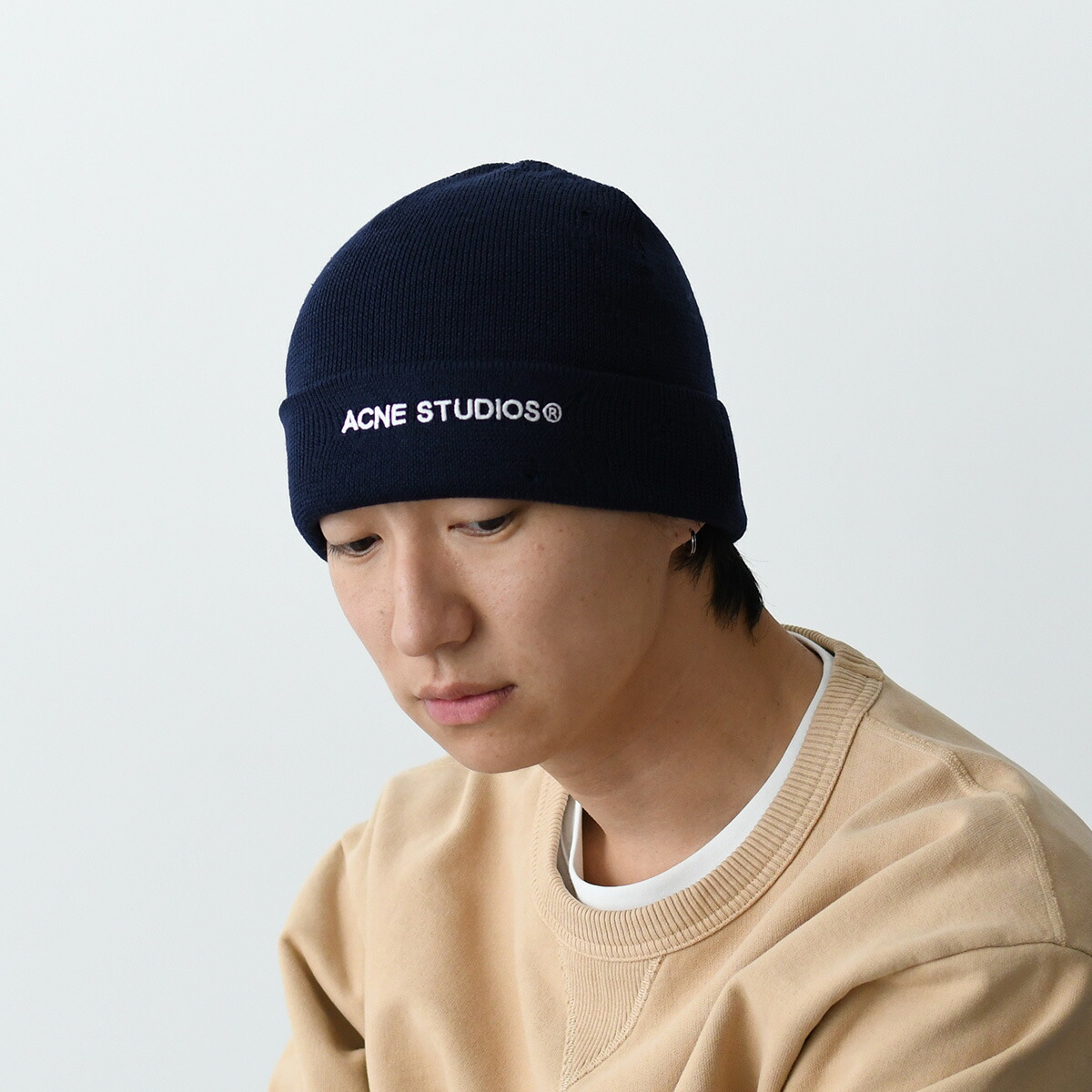 楽天市場】ACNE STUDIOS アクネストゥディオズ ニット帽 ニット