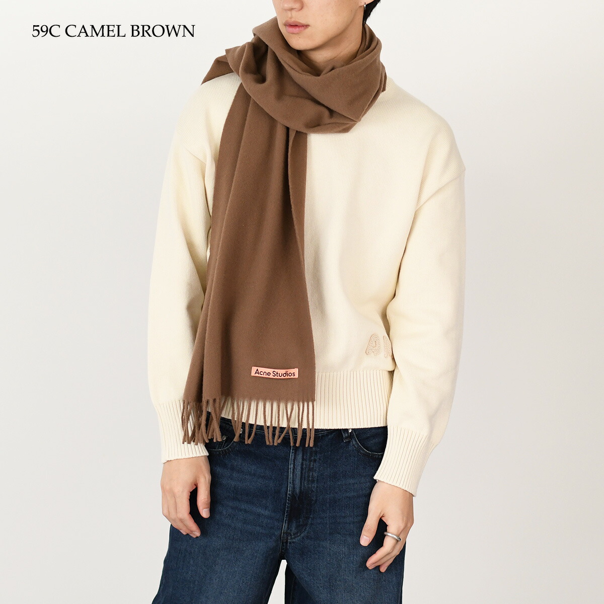 楽天市場】ACNE STUDIOS アクネストゥディオズ マフラー フリンジ
