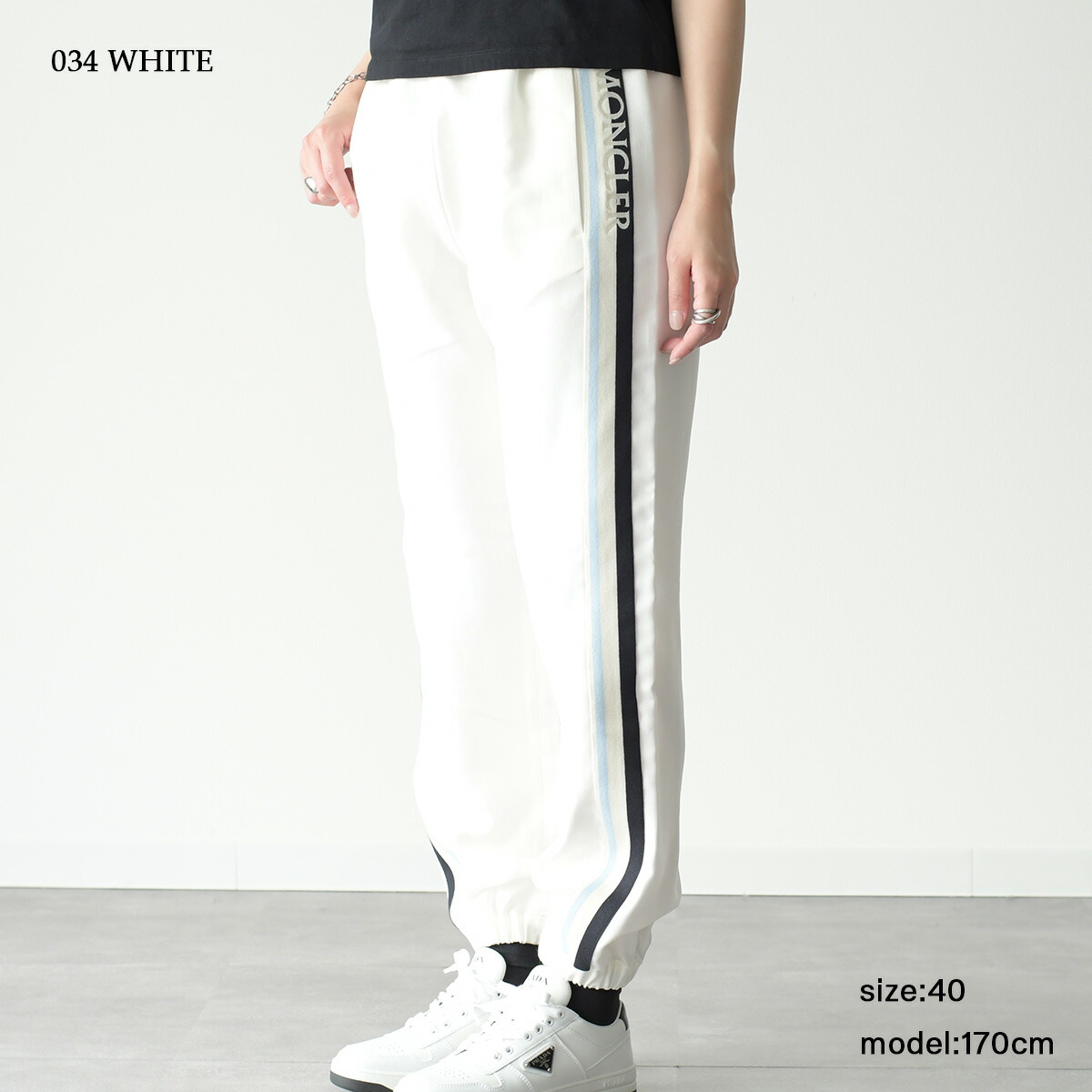 楽天市場】MONCLER モンクレール ボトムス トラックパンツ イージー