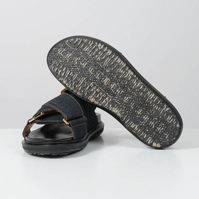 楽天市場】MARNI マルニ 靴 クロスストラップサンダル FUSSBETT