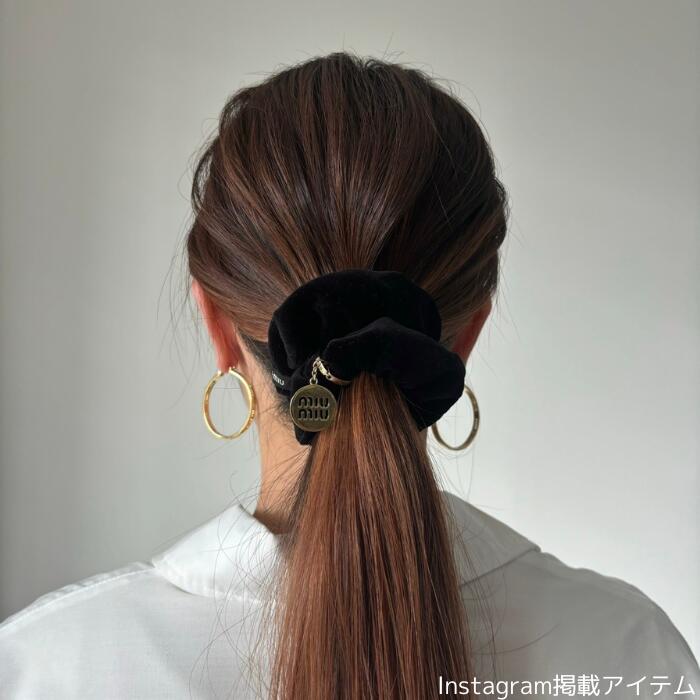 楽天市場】MIU MIU ミュウミュウ シュシュ ヘアアクセサリー 5IF063