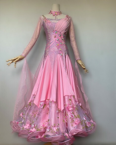 楽天市場】【NEWデザイン】社交ダンス・社交ダンスドレス 社交