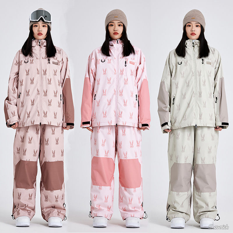 ROXY ウェア 花柄ジャケットとピンクパンツセット ROXY ウェア 花柄