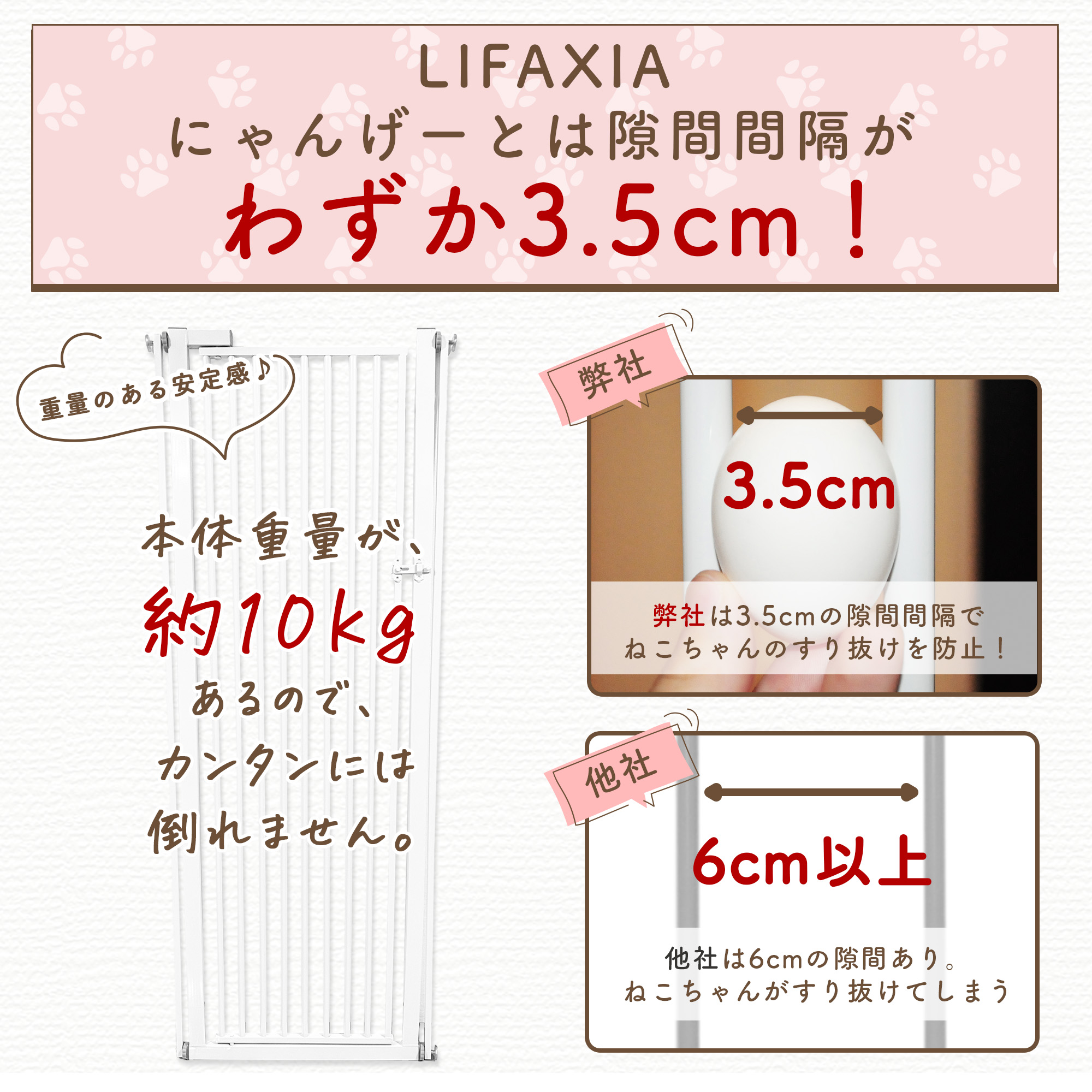 楽天市場】【P2倍!2000円OFFクーポン!】 【にゃんゲート】 LIFAXIA