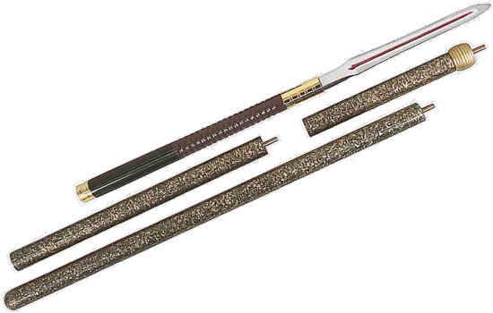 楽天市場】＊槍 上槍 4本継 全長約199cm 黒田節 本番や余興・宴会