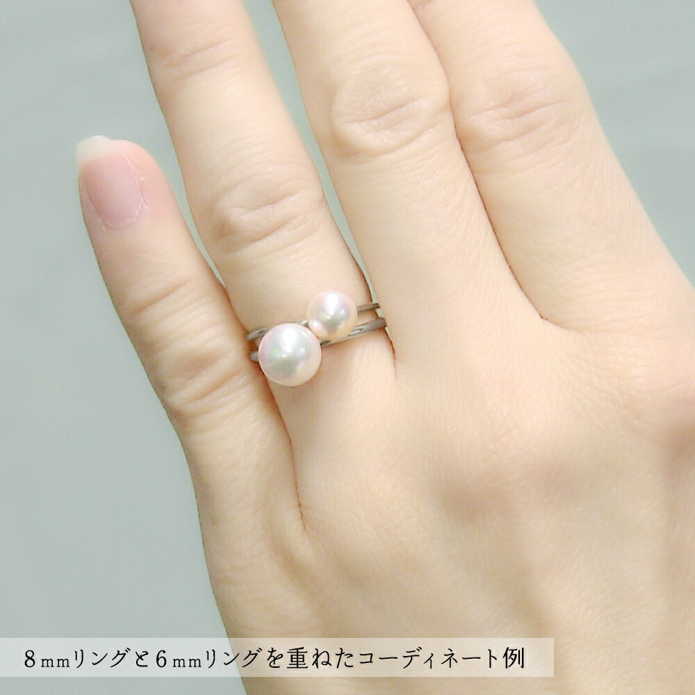 楽天市場】【10%OFF 3/3 20:00より】k18 パール リング 普段使い