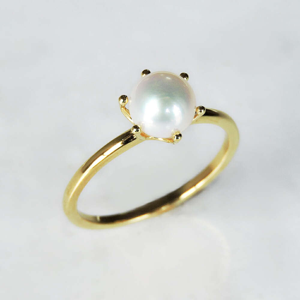 楽天市場】【10%OFF 3/3 20:00より】パール リング 真珠 パール指輪