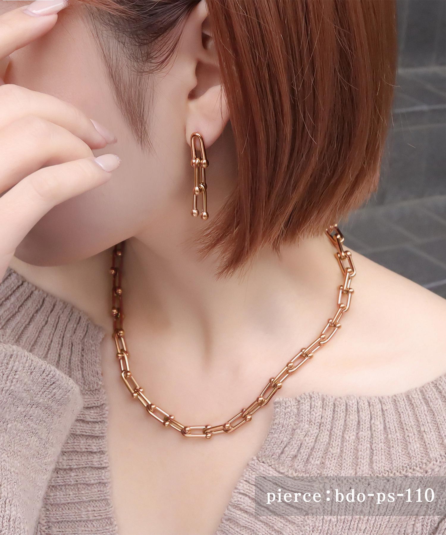 楽天市場】ネックレス チェーン レディース ホース シュー 金属