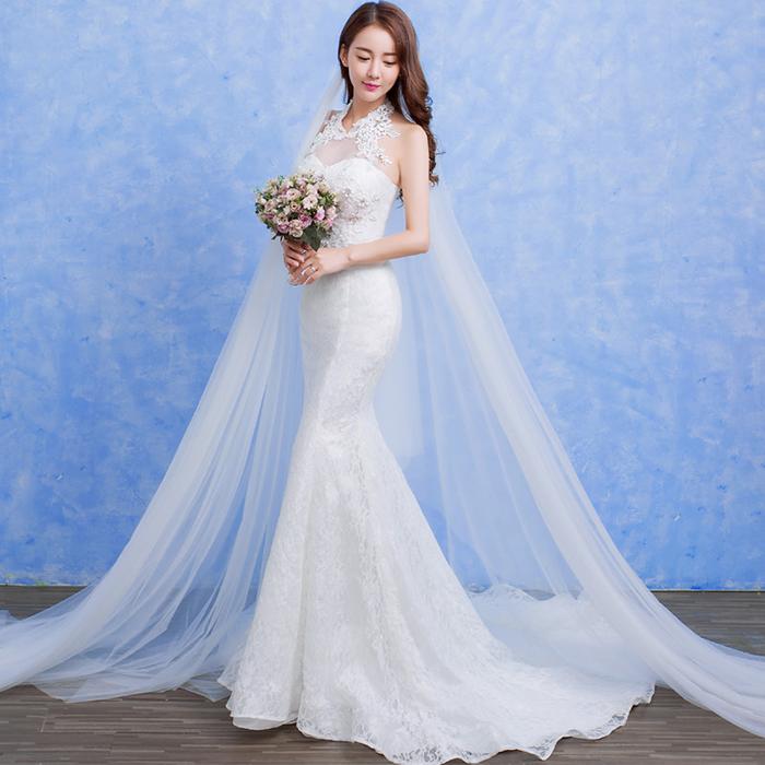 楽天市場】ウェディングドレス マーメイドドレス ロングドレス